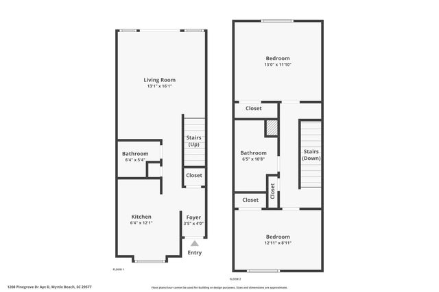 1208 Pinegrove Dr Apt D, Myrtle Beach, SC 29577