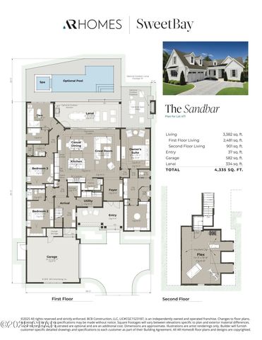 1632 Rushes Avenue LOT 471 - SANDBAR PLAN, Panama City, FL 32405