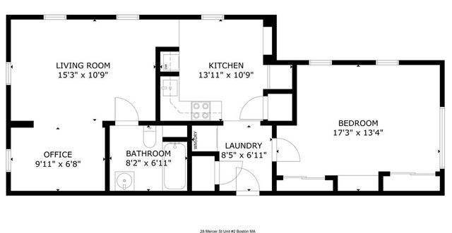 28 Mercer 2, Boston, MA 02127