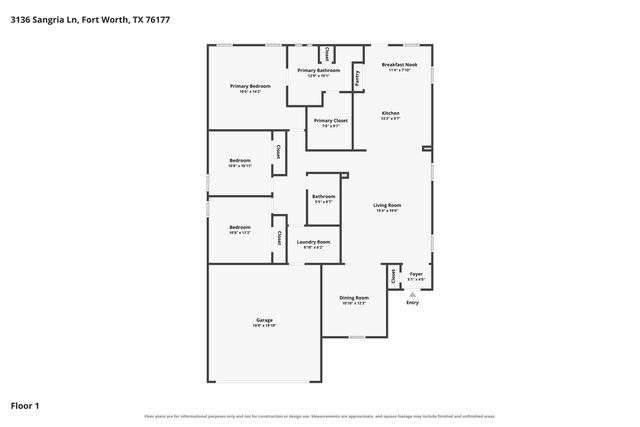 3136 Sangria Lane, Fort Worth, TX 76177