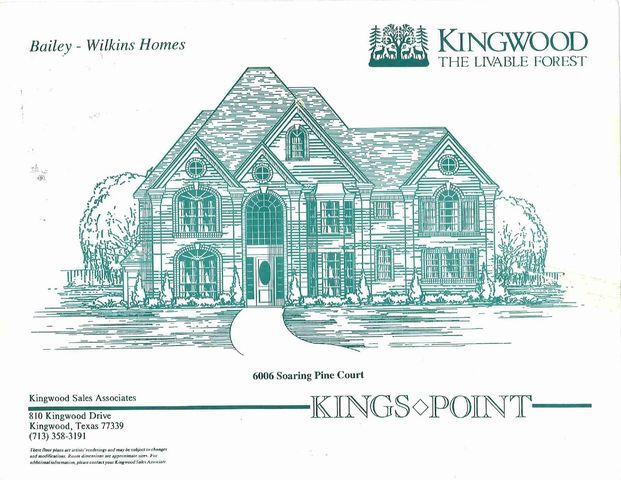 6006 Soaring Pine Court, Kingwood, TX 77345