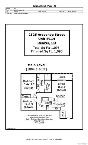 2525 Arapahoe Street RD114, Denver, CO 80205