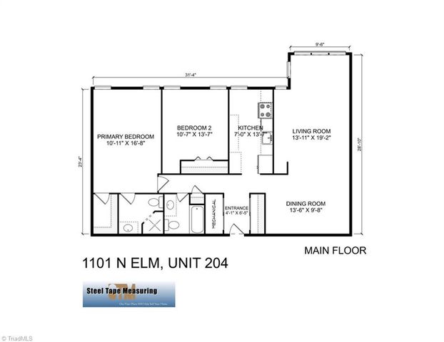 1101 N Elm Street 204, Greensboro, NC 27401
