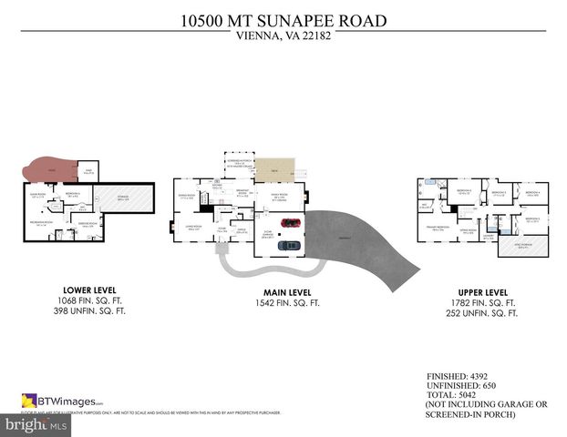 10500 MOUNT SUNAPEE RD., Vienna, VA 22182