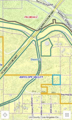 0 Vac Vic Old Nadeau Rd. Small Rd., Palmdale, CA 93550