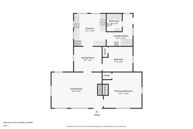 3383 Lawrence St, Scottdale, GA 30079