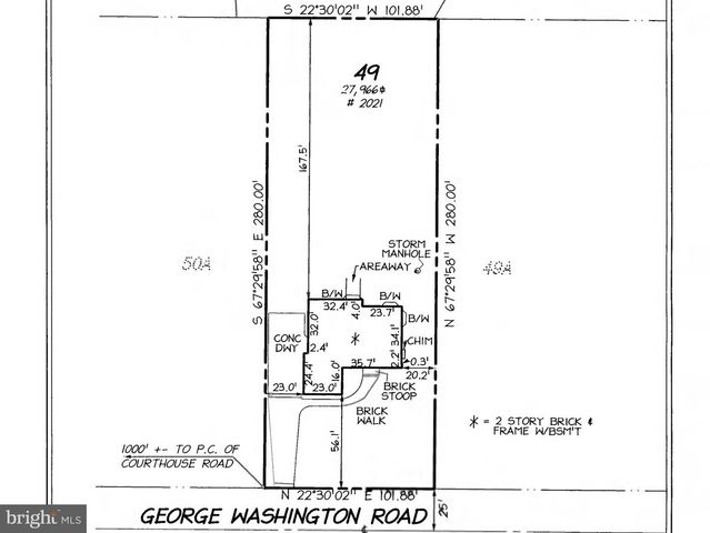 2021 GEORGE WASHINGTON RD, Vienna, VA 22182
