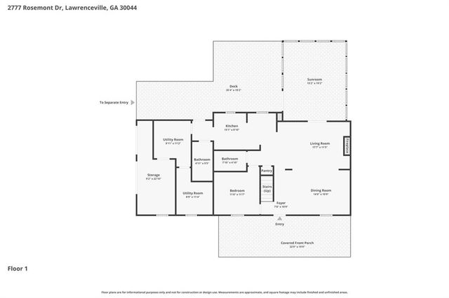 2777 Rosemont Drive NW, Lawrenceville, GA 30044