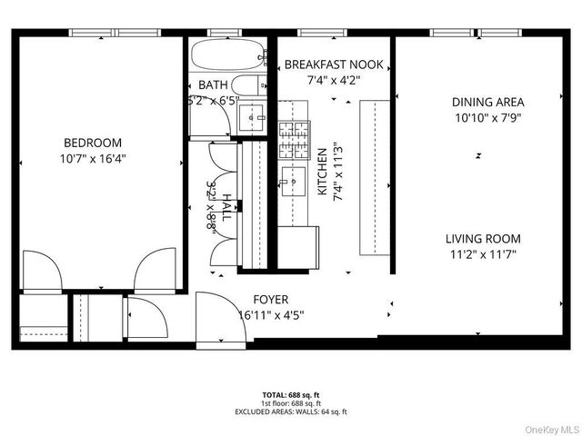 1 Hawley Terrace 1F, Yonkers, NY 10701