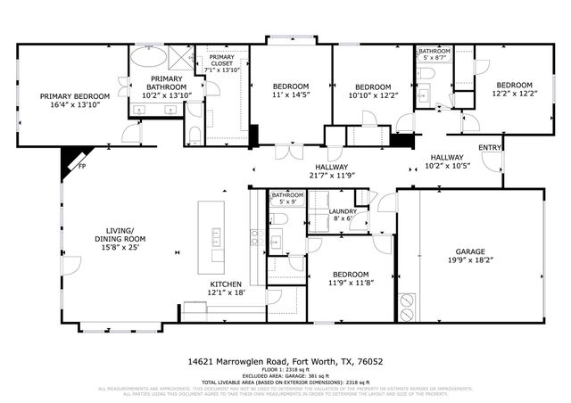 14621 Marrowglen Road, Fort Worth, TX 76052
