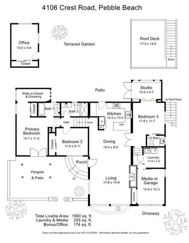 4106 Crest Road, Pebble Beach, CA 93953