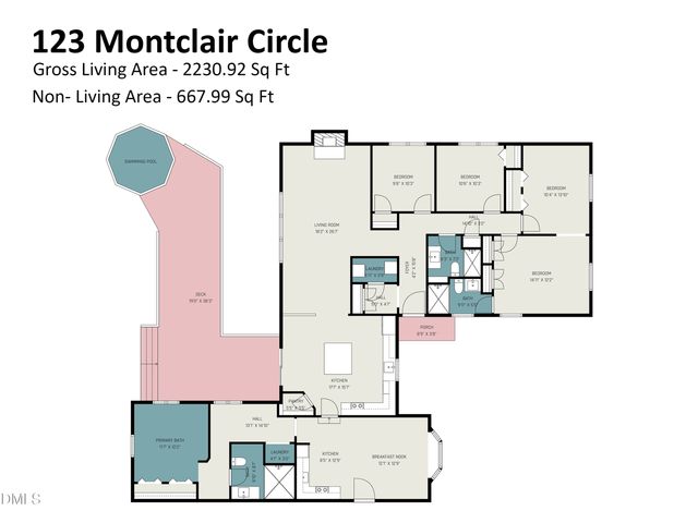 123 Montclair Circle, Durham, NC 27713