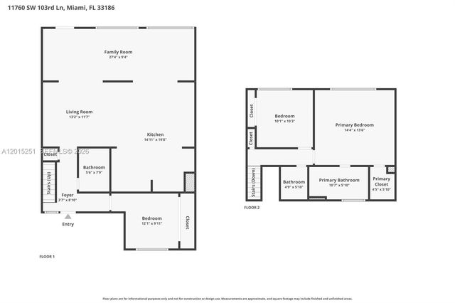 11760 SW 103rd Ln, Miami, FL 33186