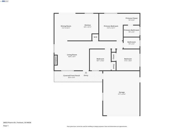 36023 Pizarro Dr, Fremont, CA 94536