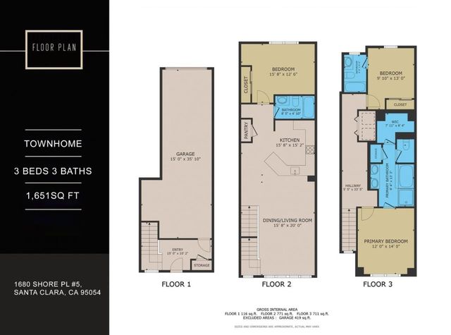1680 Shore Place 5, Santa Clara, CA 95054