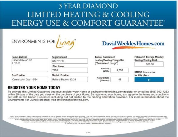 2406 Verano Street, Todd Mission, TX 77316