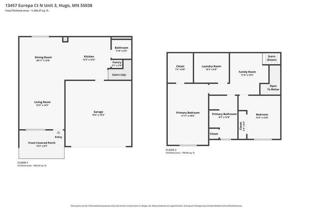 13457 Europa Court N 3, Hugo, MN 55038