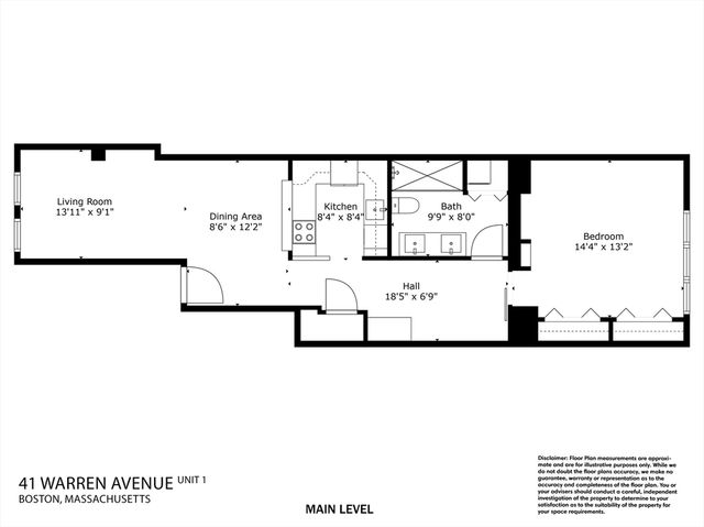 41 Warren Ave 1, Boston, MA 02116