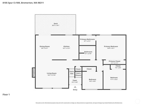 8105 Spur Court NW, Bremerton, WA 98311