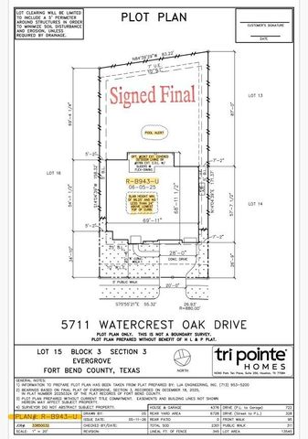 5711 Watercrest Oak Drive, Richmond, TX 77406