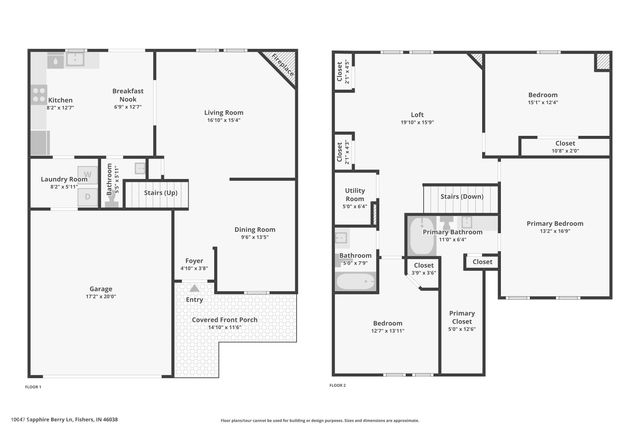 10047 Sapphire Berry Lane, Fishers, IN 46038