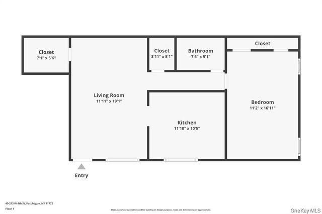 40 W 4th Street 213, Patchogue, NY 11772