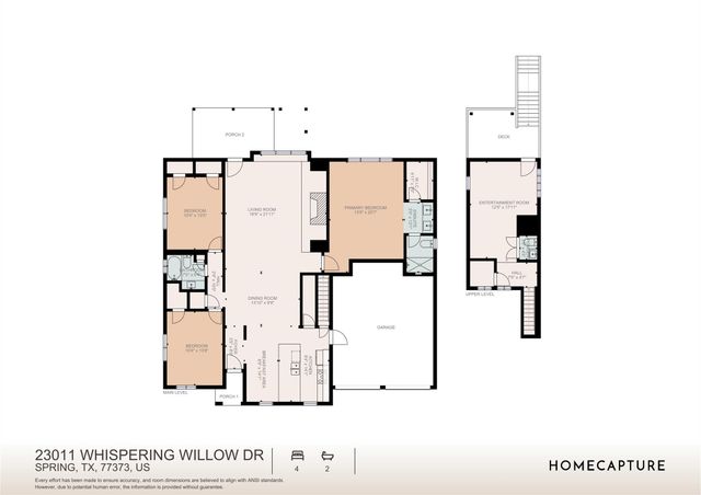 23011 Whispering Willow Drive, Spring, TX 77373