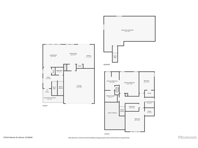 15723 E Warner Dr, Denver, CO 80239