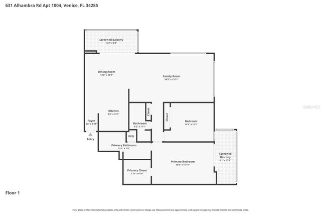 631 ALHAMBRA ROAD 1004, Venice, FL 34285