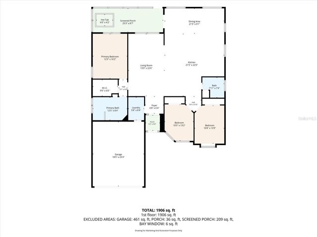 1427 BAY VIEW STREET, Tarpon Springs, FL 34689