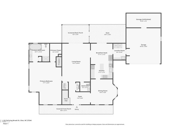 110 Running Brook Drive, Elon, NC 27244