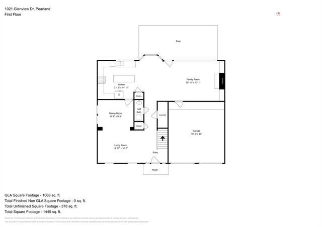 1021 Glenview Drive, Pearland, TX 77581
