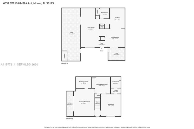 6639 SW 116th Pl A-1, Miami, FL 33173