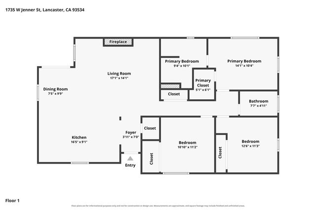 1735 W Jenner Street, Lancaster, CA 93534