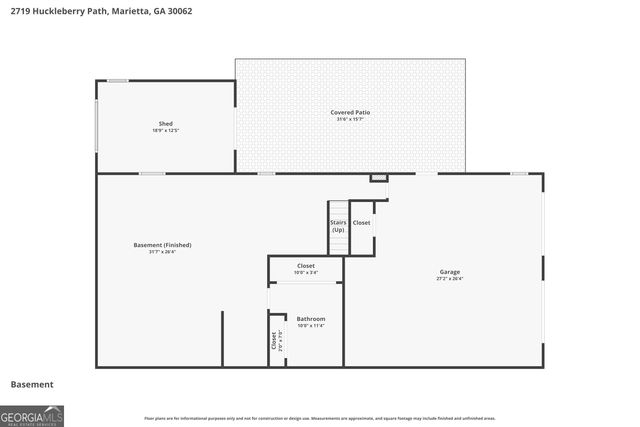 2719 Huckleberry Path, Marietta, GA 30062
