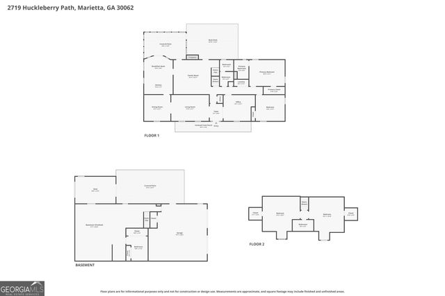 2719 Huckleberry Path, Marietta, GA 30062