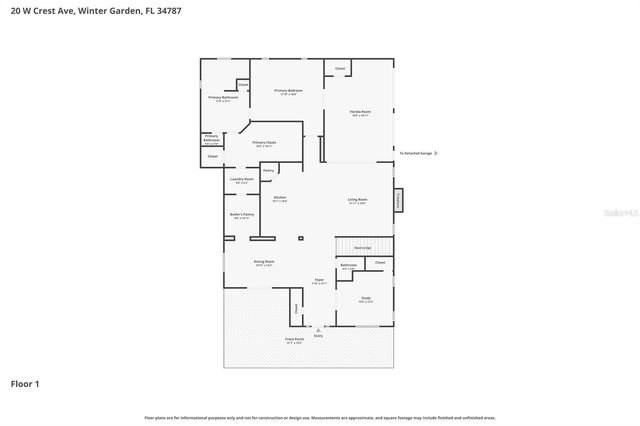 20 W CREST AVENUE, Winter Garden, FL 34787