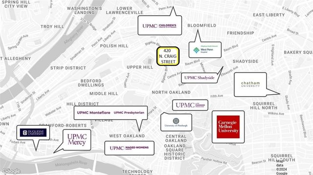 420 N Craig St, Oakland, PA 15213