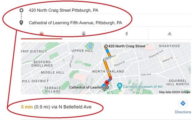 420 N Craig St, Oakland, PA 15213