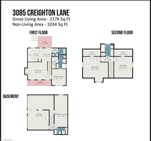 3085 Creighton Lane, Winston-salem, NC 27127