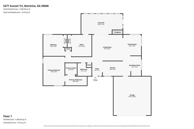 5271 Sunset Trail, Marietta, GA 30068