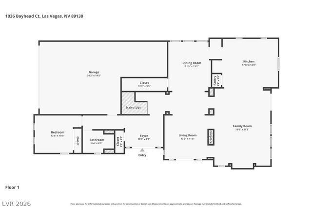 1036 Bayhead Court, Las Vegas, NV 89138