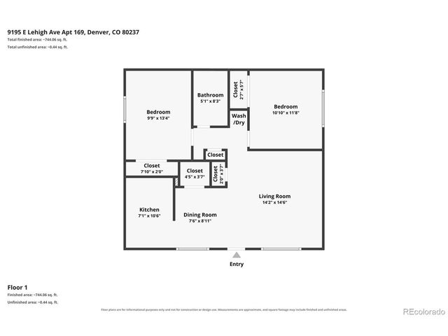 9195 E Lehigh Ave 169, Denver, CO 80237