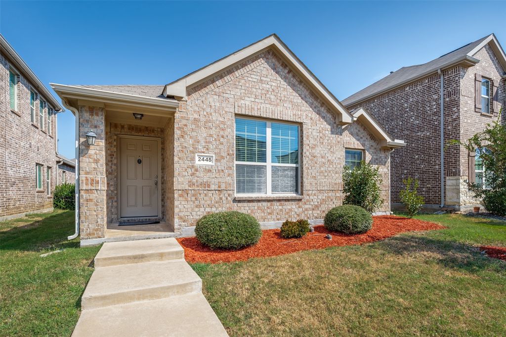 2445 Dolostone Drive, Little Elm, TX 76227 — exterior