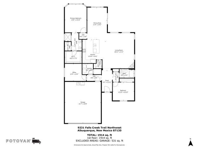 9231 Falls Creek Trail NW, Albuquerque, NM 87120