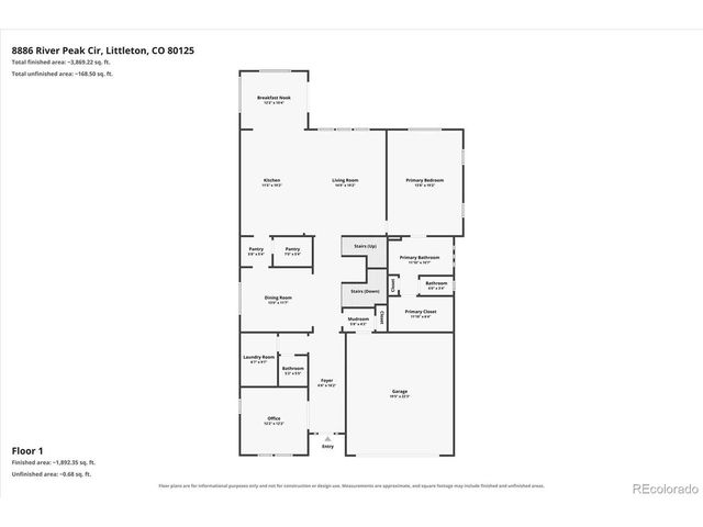 8886 River Peak Cir, Littleton, CO 80125