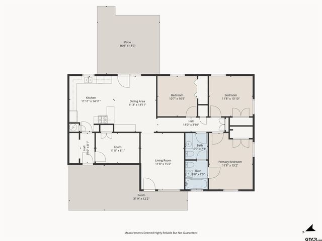 3122 Faith Ln, Tyler, TX 75701