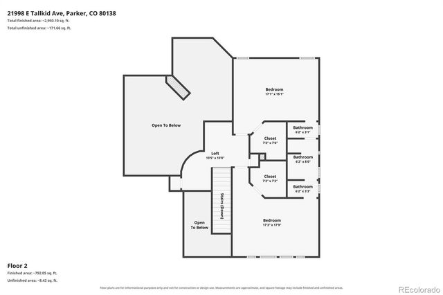 21998 E Tallkid Avenue, Parker, CO 80138