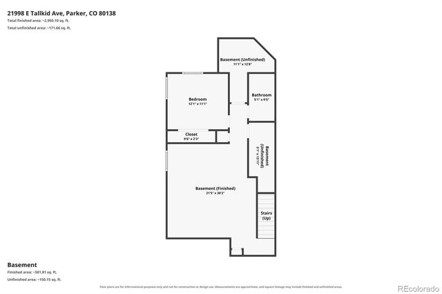 21998 E Tallkid Avenue, Parker, CO 80138