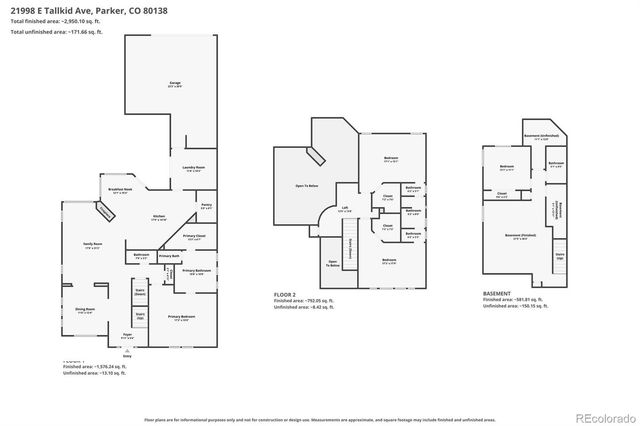 21998 E Tallkid Avenue, Parker, CO 80138